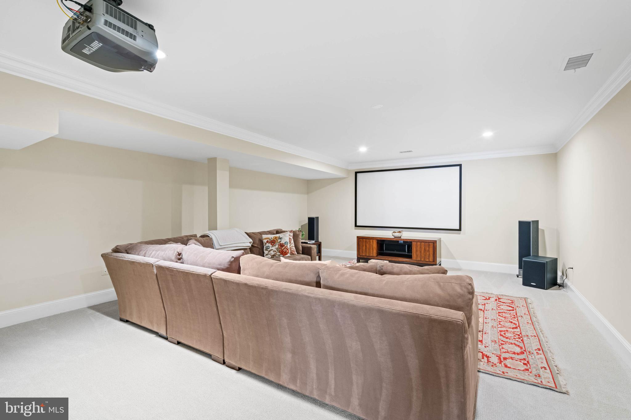 4641 Dexter Street Northwest Washington, DC 20007 - Photo 41 of 51 Media Room