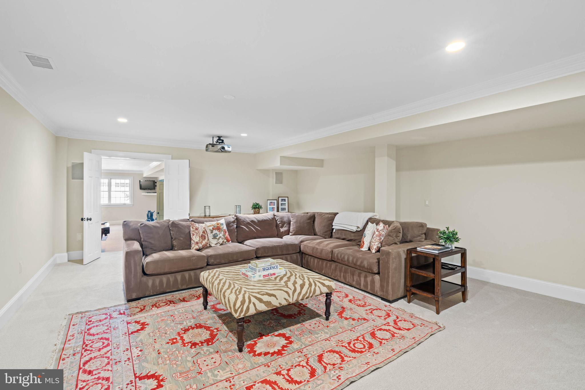 4641 Dexter Street Northwest Washington, DC 20007 - Photo 42 of 51 Media Room