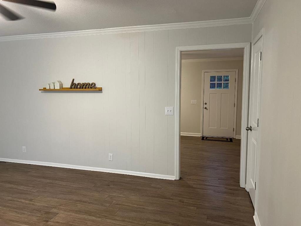 Den/Family Room Opens to Living Room