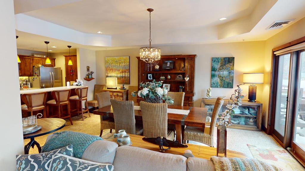 616 North 3rd Street, Unit 211 McCall, ID 83638 - Photo 14 of 44 Dining from Living Area