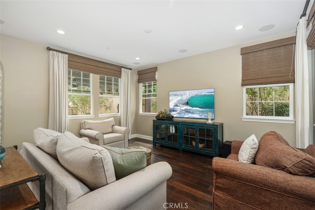 20 Old Mission Road Aliso Viejo, CA 92656 - Photo 4 of 35 a living room with furniture a window and a fireplace