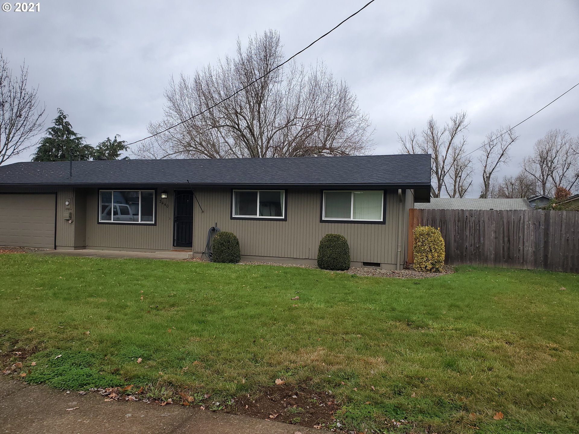 3440 C Street Springfield, OR 97478 - Photo 1 of 21 a view of a house with a yard