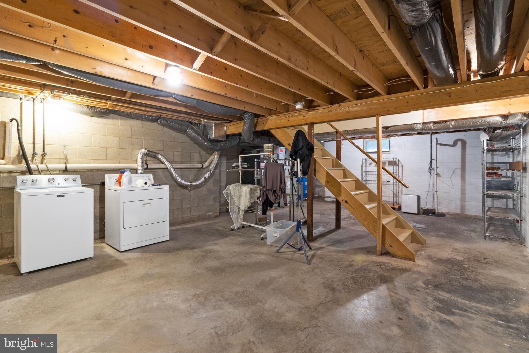 118 Middle Road Dublin, PA 18917 - Photo 18 of 18 basement laundry area