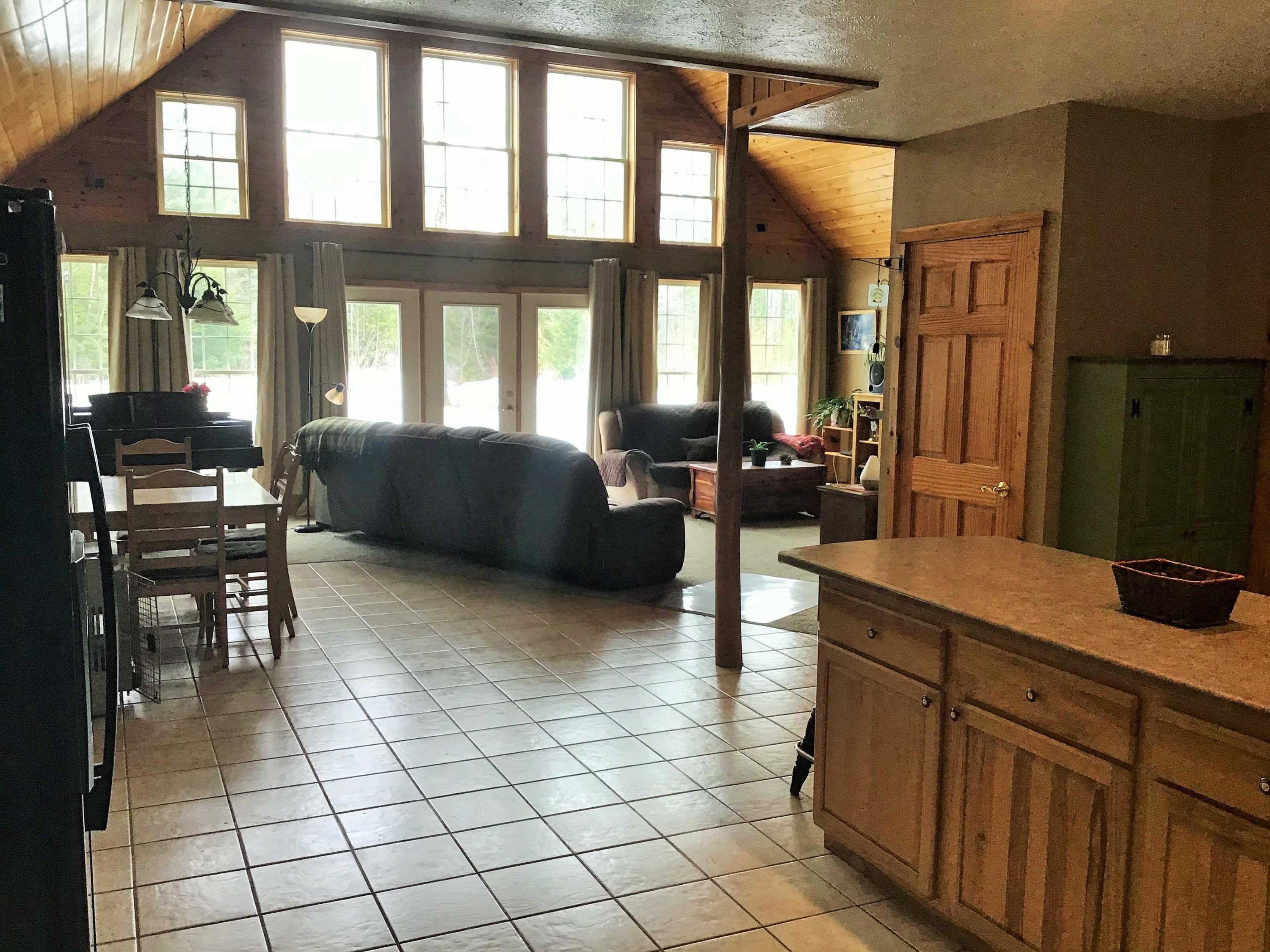 84 Bush Road Clinton, ME 04927 - Photo 5 of 23 Kitchen thru to Living