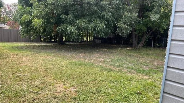 a view of outdoor space and yard