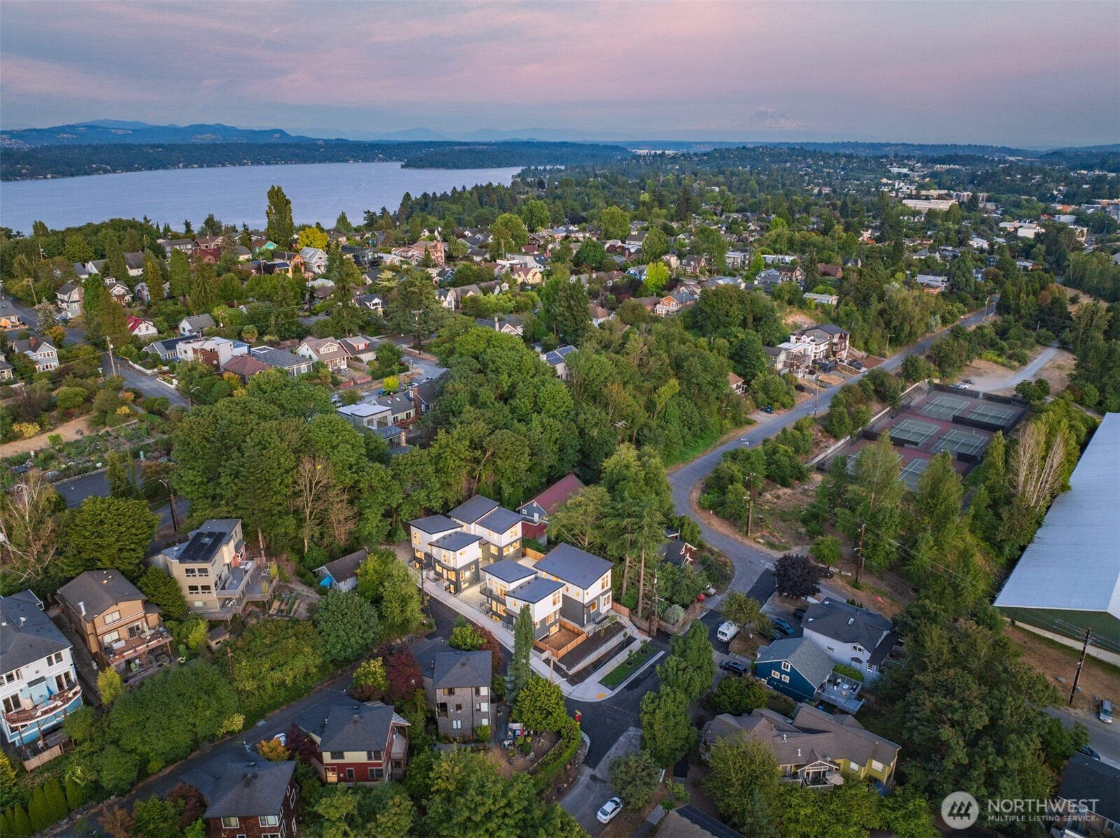 1802 28th Avenue South Seattle, WA 98144 - Photo 4 of 4 an aerial view of a city with lots of residential buildings