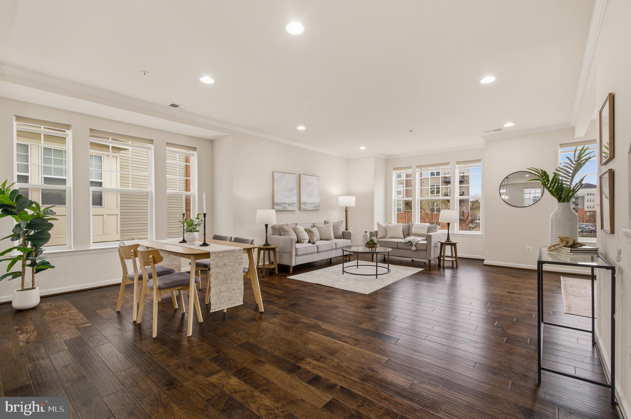 7015 Starwort Way, Unit A Hanover, MD 21076 - Photo 5 of 69 a view of a dining room with furniture and wooden floor