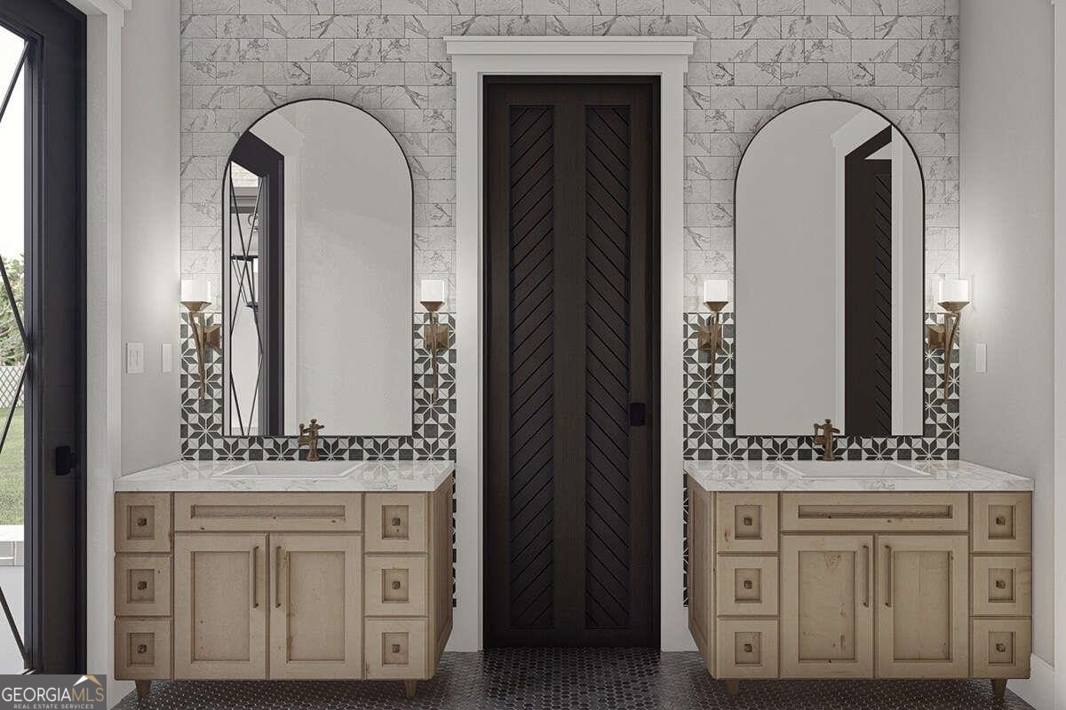 0 Ebenezer Road Fayetteville, GA 30215 - Photo 12 of 18 a bathroom with a mirror and a sink