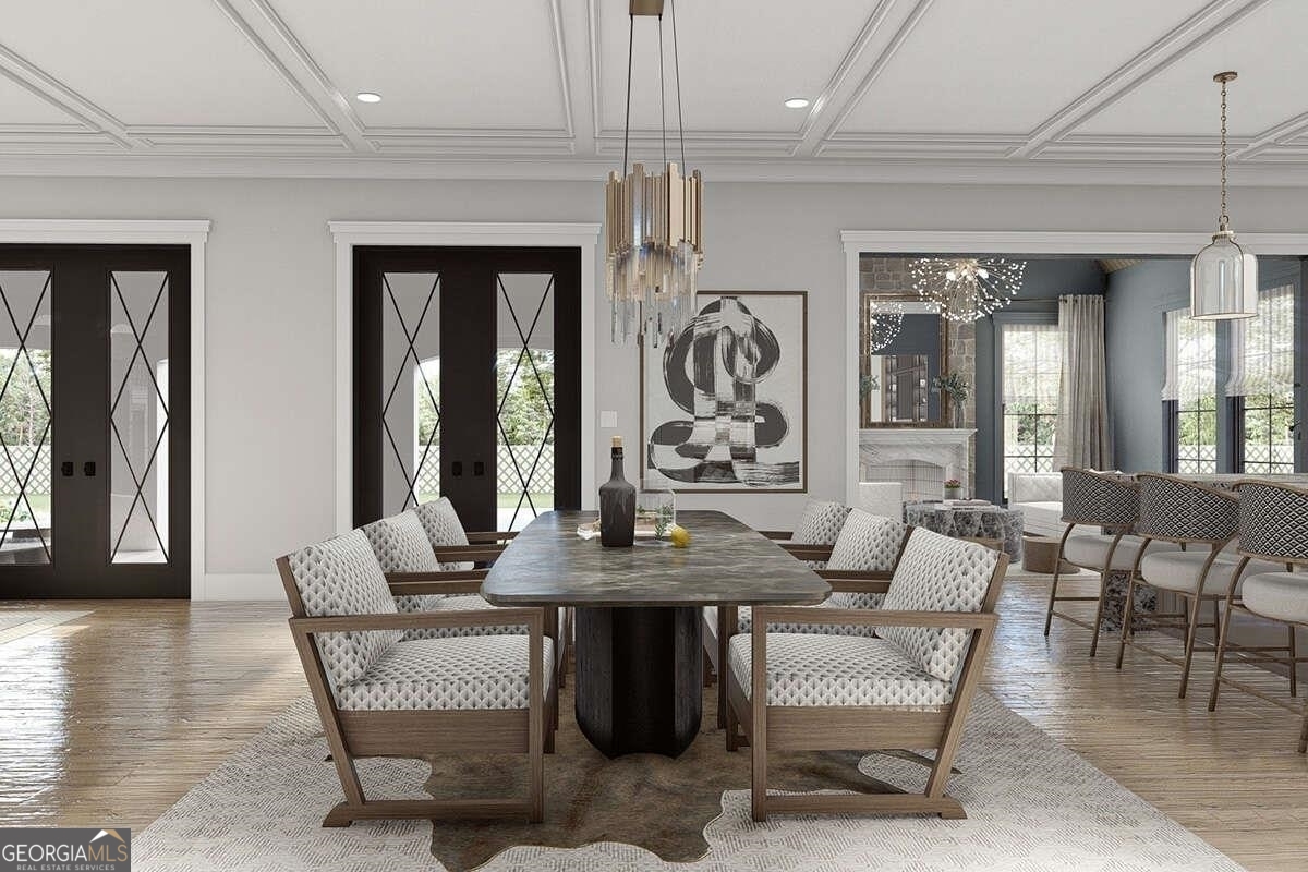 0 Ebenezer Road Fayetteville, GA 30215 - Photo 8 of 18 a dining room with furniture and window