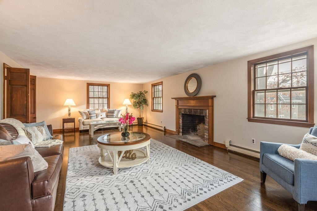 20 Argilla Road Ipswich, MA 01938 - Photo 3 of 33 a living room with furniture and a fireplace