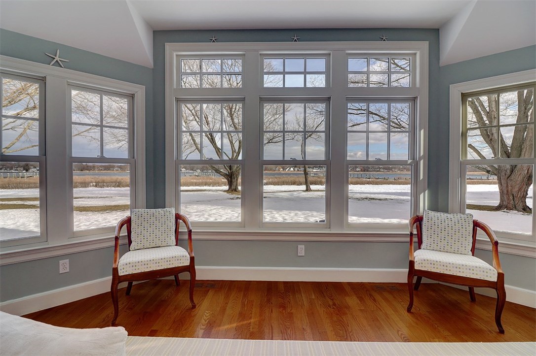 160 Adams Point Road Barrington, RI 02806 - Photo 6 of 40 Views of the water make this great room a very special space.