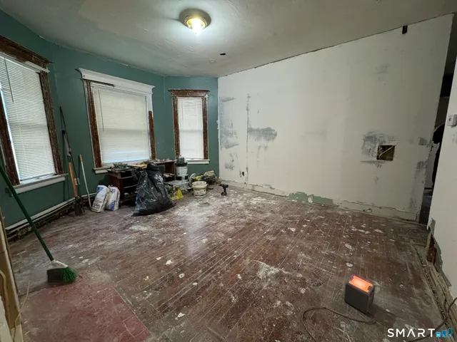 a very nice looking room with a large window