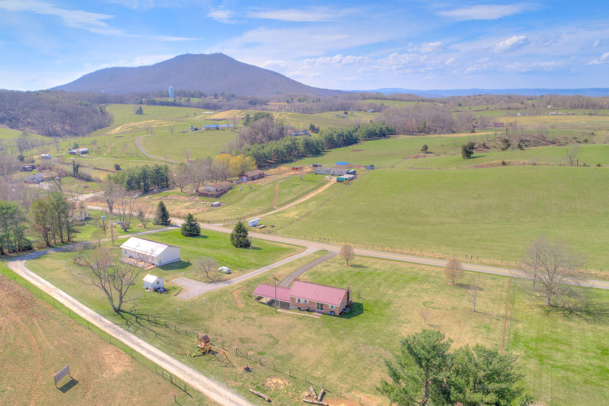 4964 Lizzie Gunn Road Pulaski, VA 24301 - Photo 3 of 31 a view of an outdoor space and a mountain view
