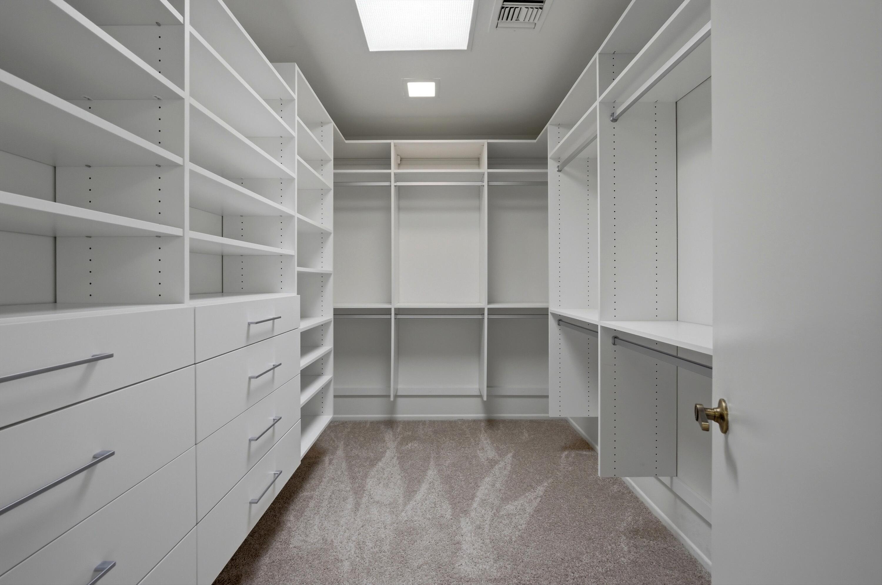 23 Mt Holyoke Drive Rancho Mirage, CA 92270 - Photo 26 of 50 a view of an empty walk in closet
