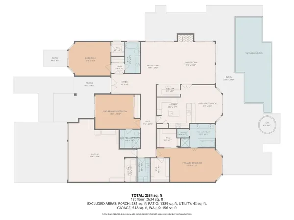 $1,095,000 | 23 Mt Holyoke Drive, Rancho Mirage, CA 92270