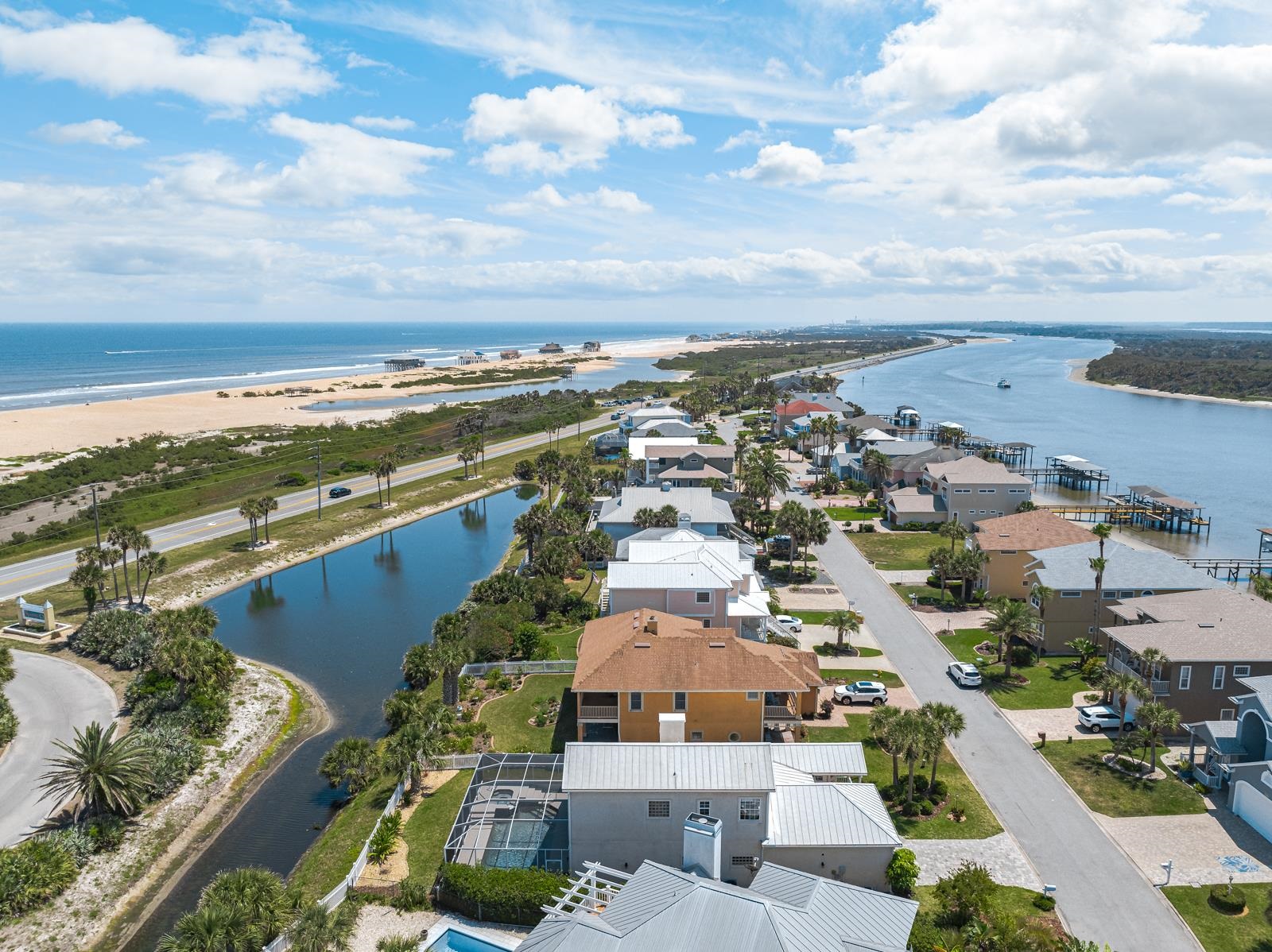 9224 July Lane St. Augustine, FL 32080 - Photo 10 of 88 an aerial view of a city