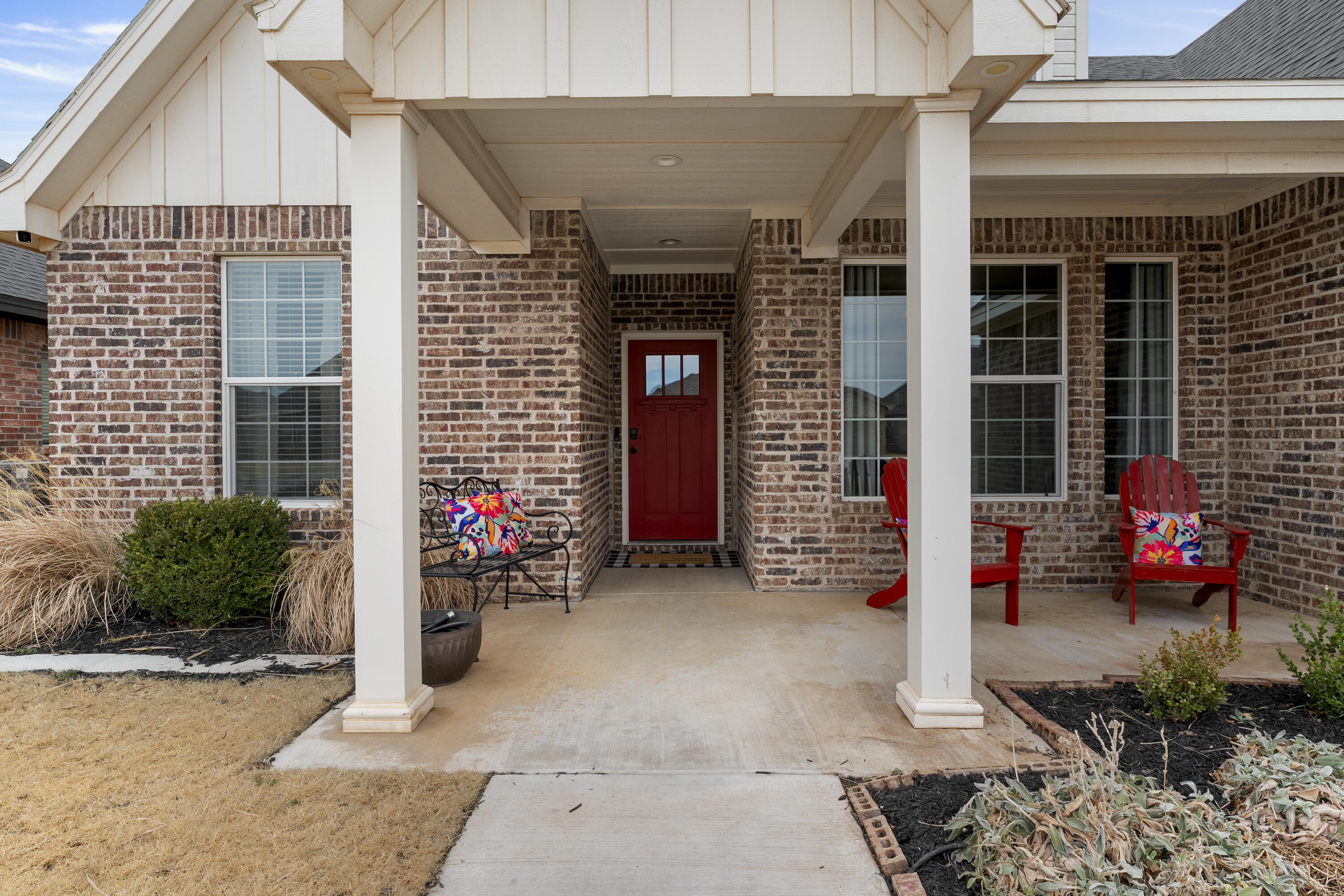 1122 16th Street Shallowater, TX 79363 - Photo 1 of 32 a front view of a house with outdoor seating