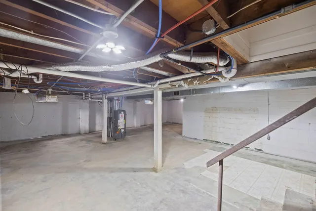 a view of empty room