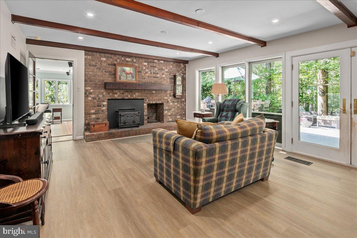 12421 Henderson Road Clifton, VA 20124 - Photo 22 of 90 Gorgeous Views from Full Wall of Windows