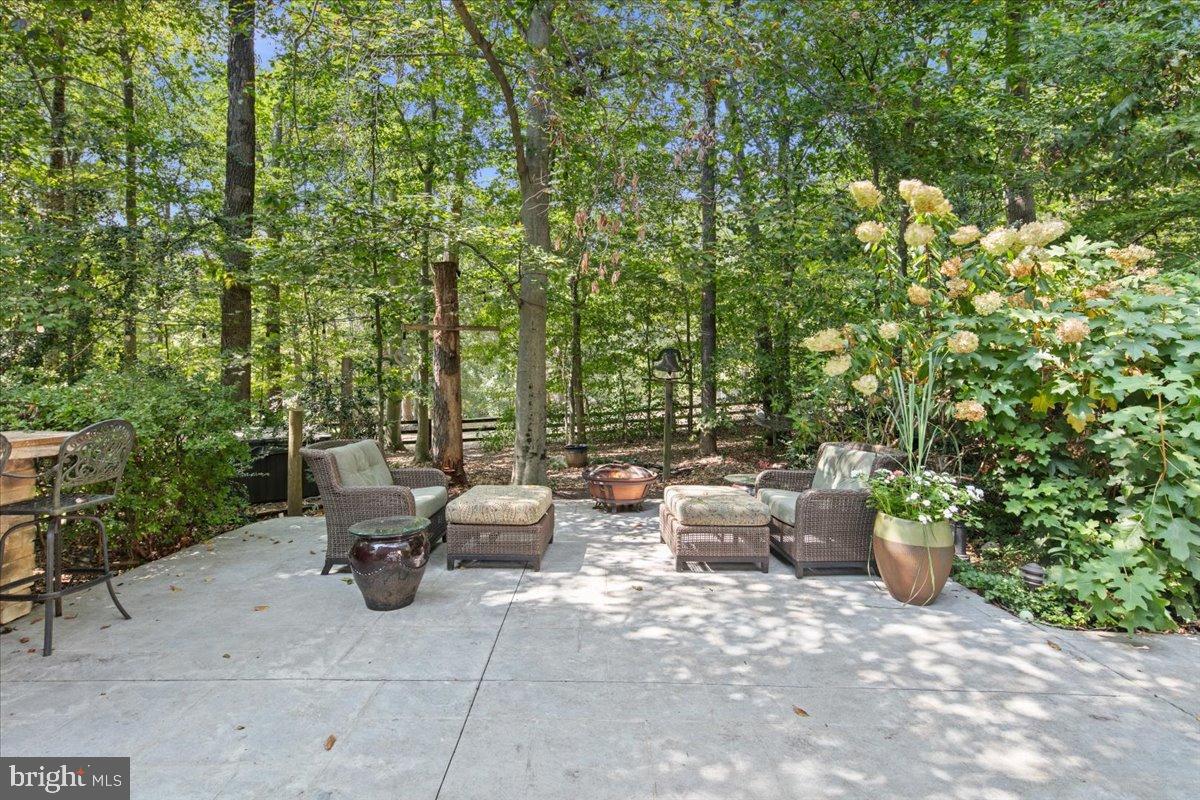 12421 Henderson Road Clifton, VA 20124 - Photo 60 of 90 Beautiful Patio with Hot Tub