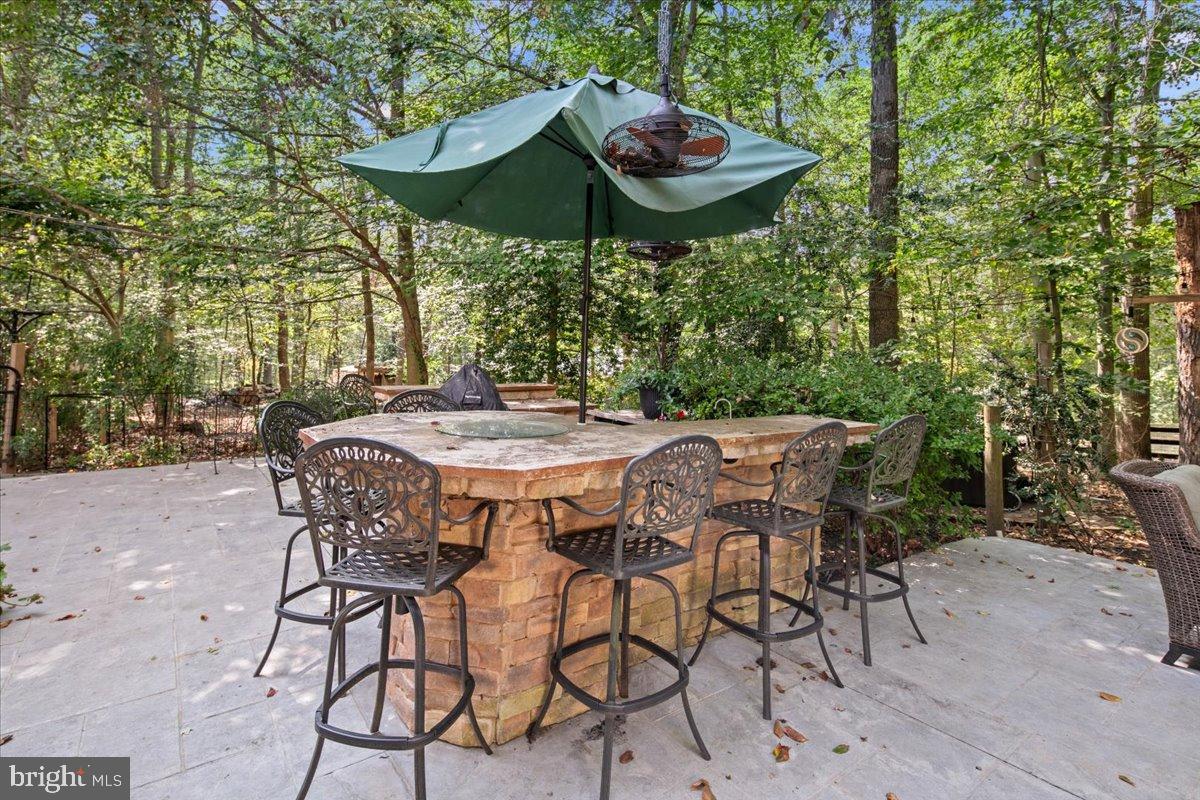 12421 Henderson Road Clifton, VA 20124 - Photo 61 of 90 Fabulous outdoor bar