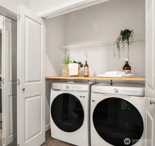 a bedroom with bed and window