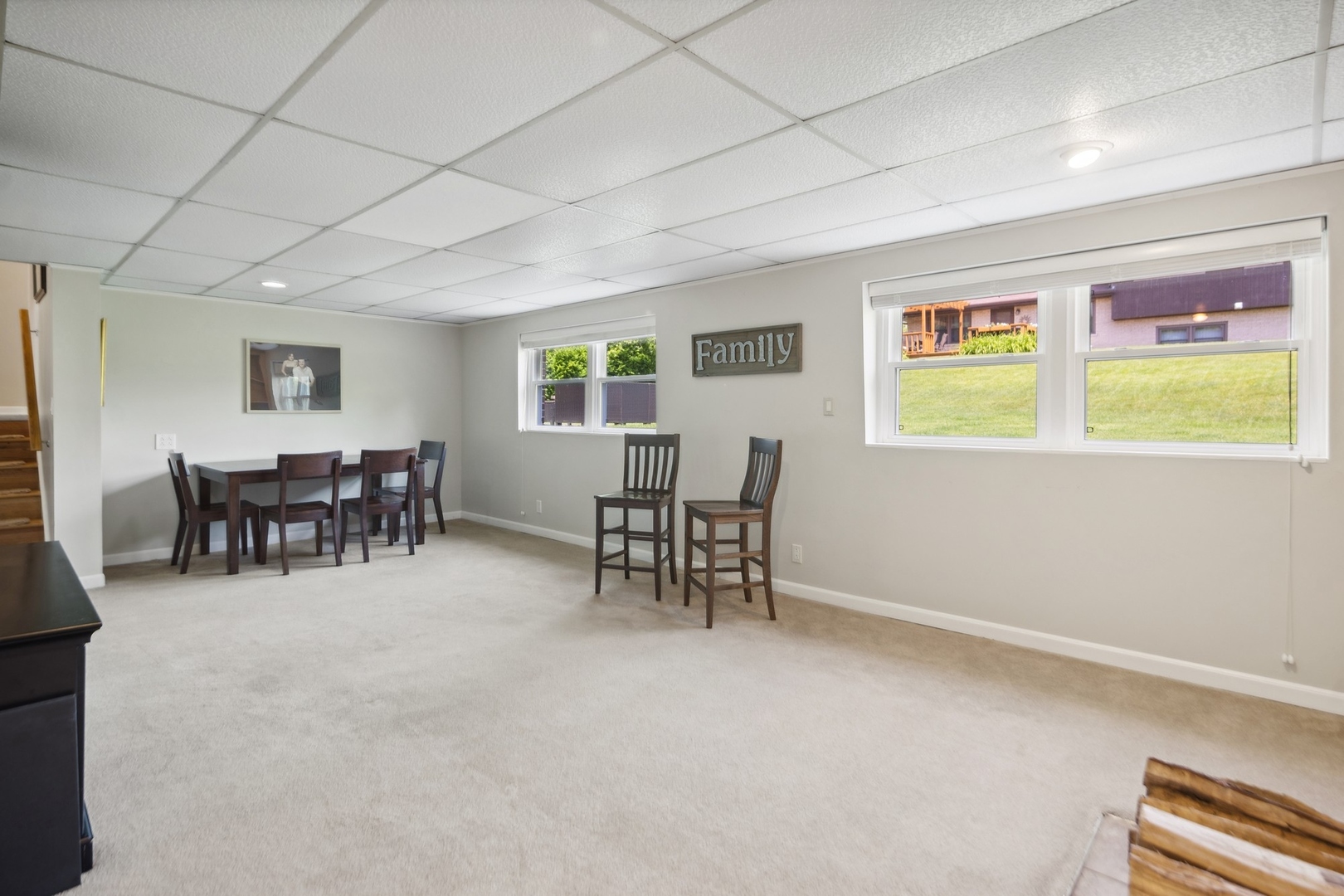 7717 Sawyer Road Darien, IL 60561 - Photo 12 of 15 a view of a dining room with furniture and chandelier