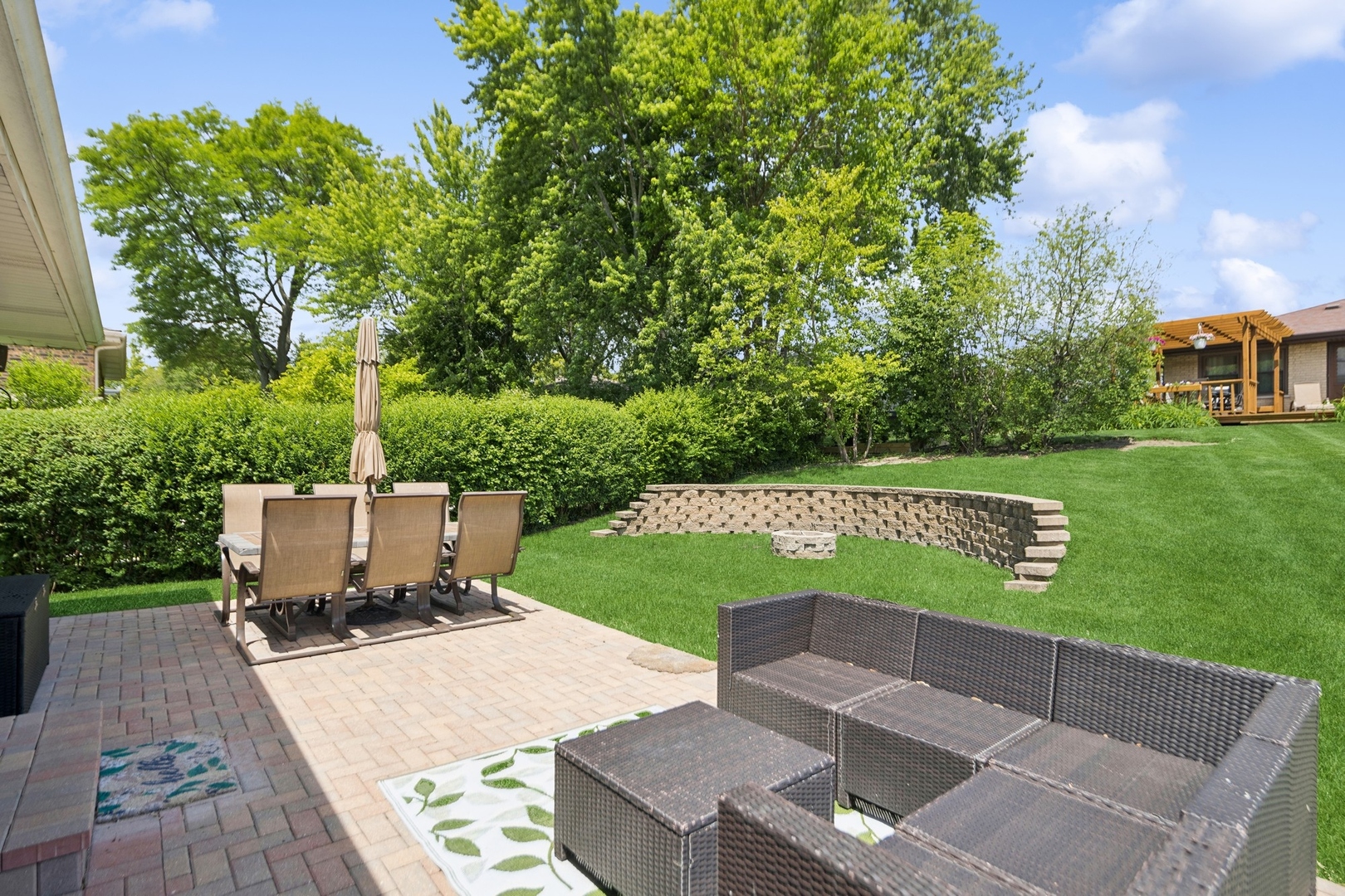 7717 Sawyer Road Darien, IL 60561 - Photo 15 of 15 a view of a patio with a yard