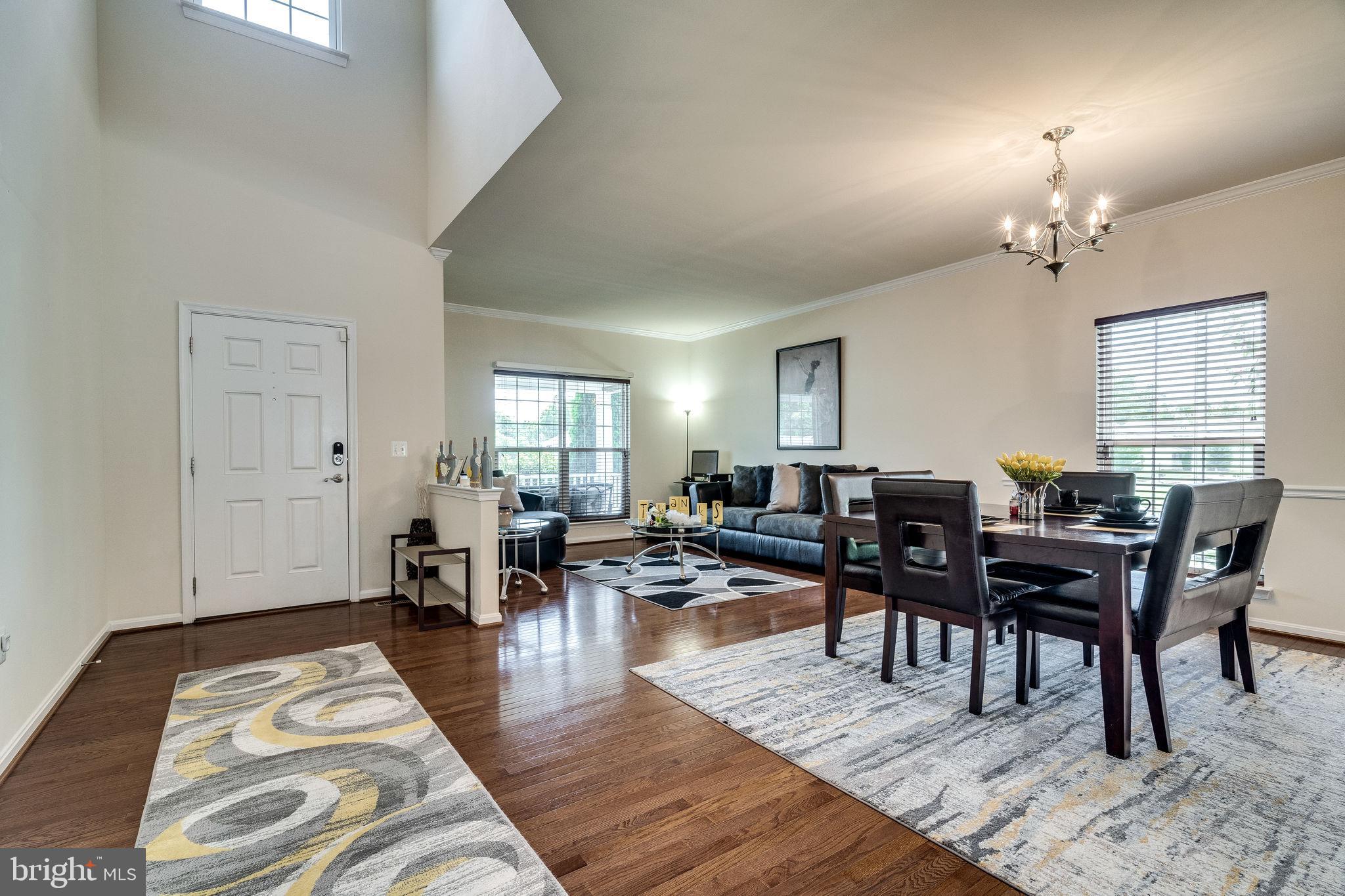 4242 Meyers Road Triangle, VA 22172 - Photo 6 of 50 Front Foyer That overlooks Formal Dining Room