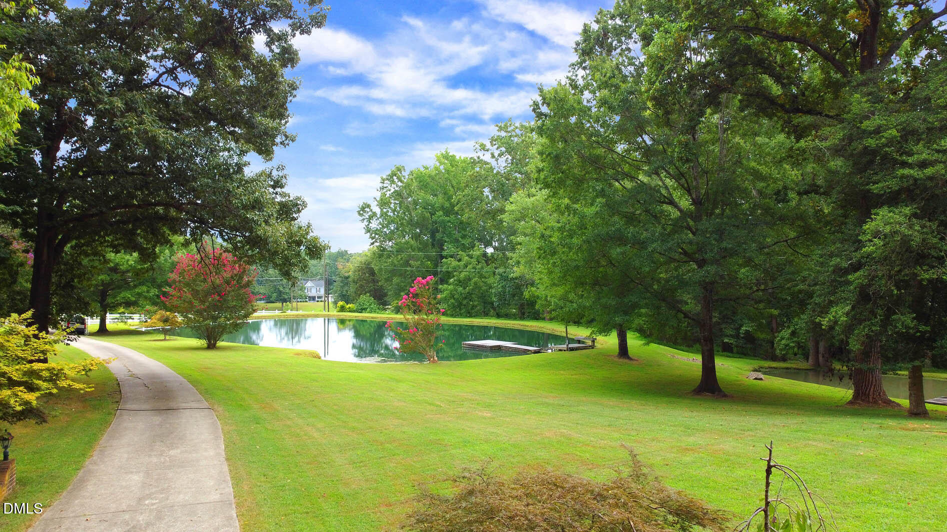 8509 Stagville Road Bahama, NC 27503 - Photo 31 of 95 a view of yard with swimming pool and green space