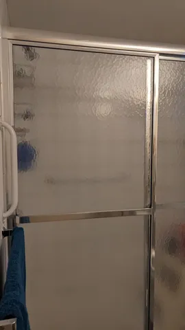 a close view of shower