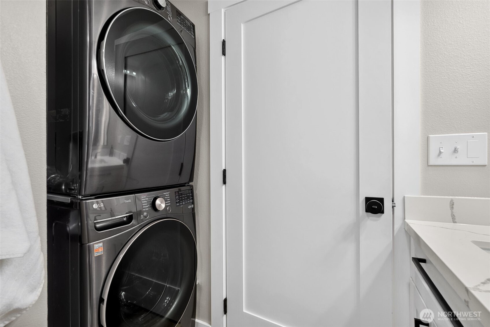 9844 Olson Road Northwest Silverdale, WA 98383 - Photo 30 of 38 a utility room with dryer and washer