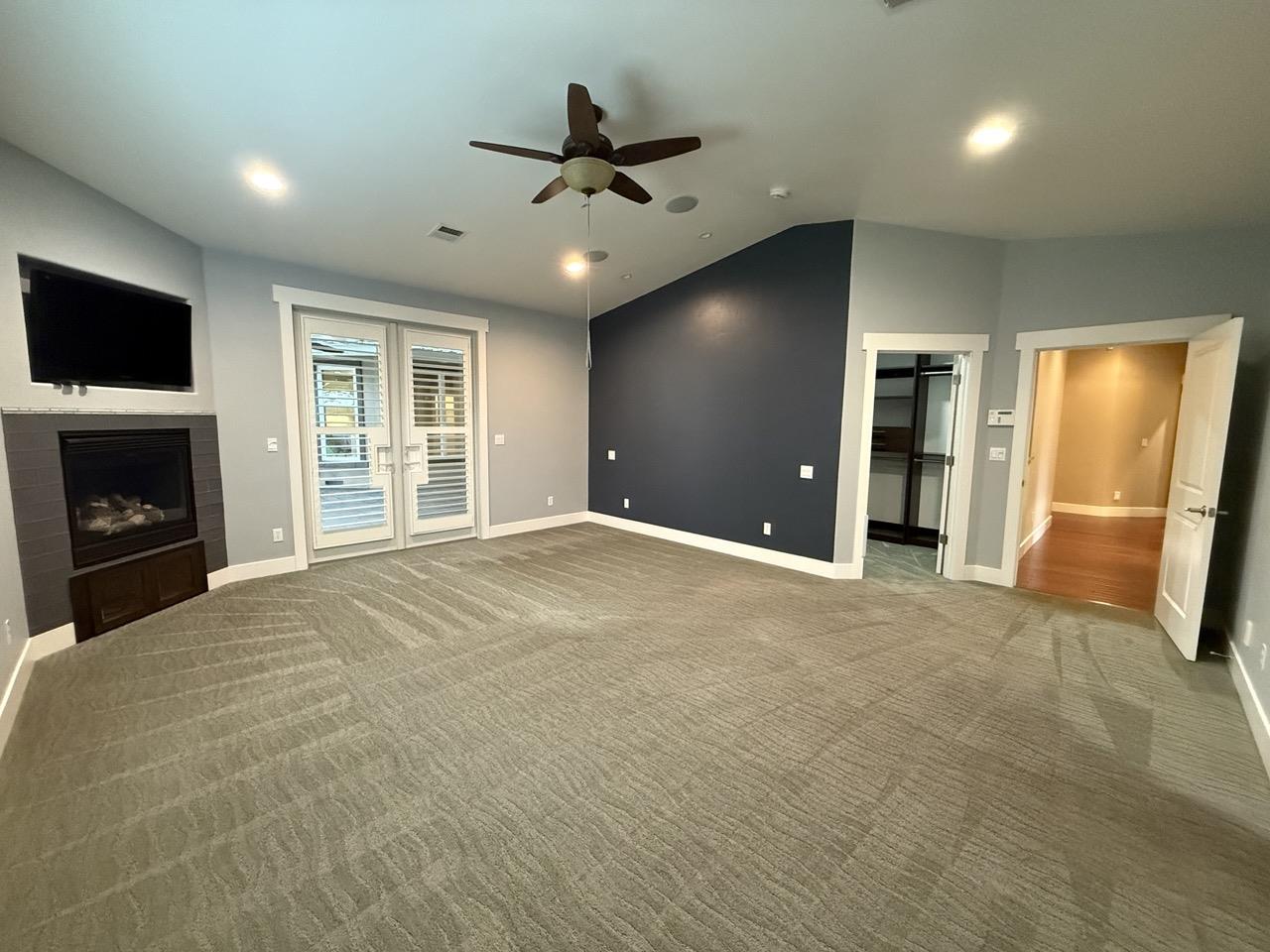 94 Harold Avenue Santa Clara, CA 95050 - Photo 28 of 34 a view of a livingroom with a fireplace a sink and furniture