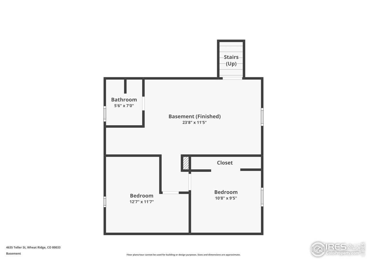 4635 Teller Street Wheat Ridge, CO 80033 - Photo 34 of 36 a picture of a bench in a white building