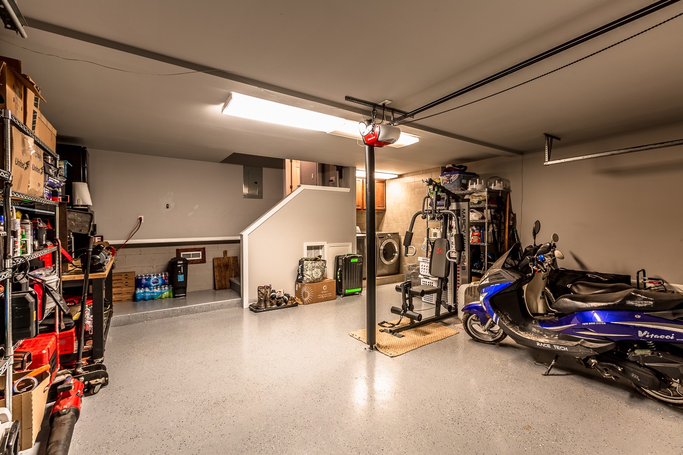 1838 O'Reilly Circle Spring Hill, TN 37174 - Photo 36 of 36 a view of a garage with rack and bicycle
