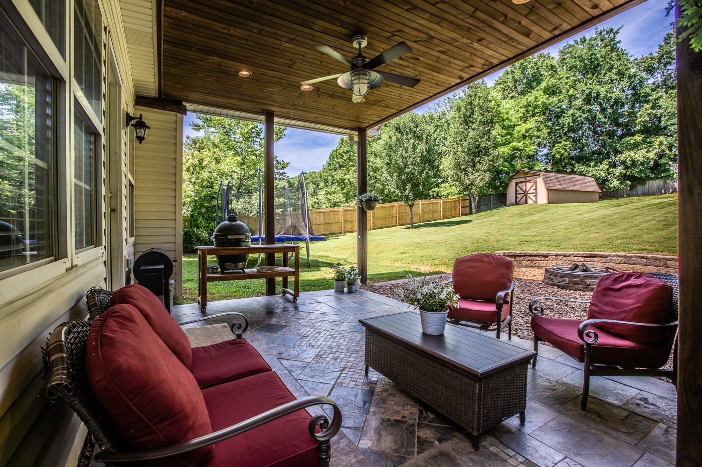 1838 O'Reilly Circle Spring Hill, TN 37174 - Photo 5 of 36 a backyard of a house with outdoor seating