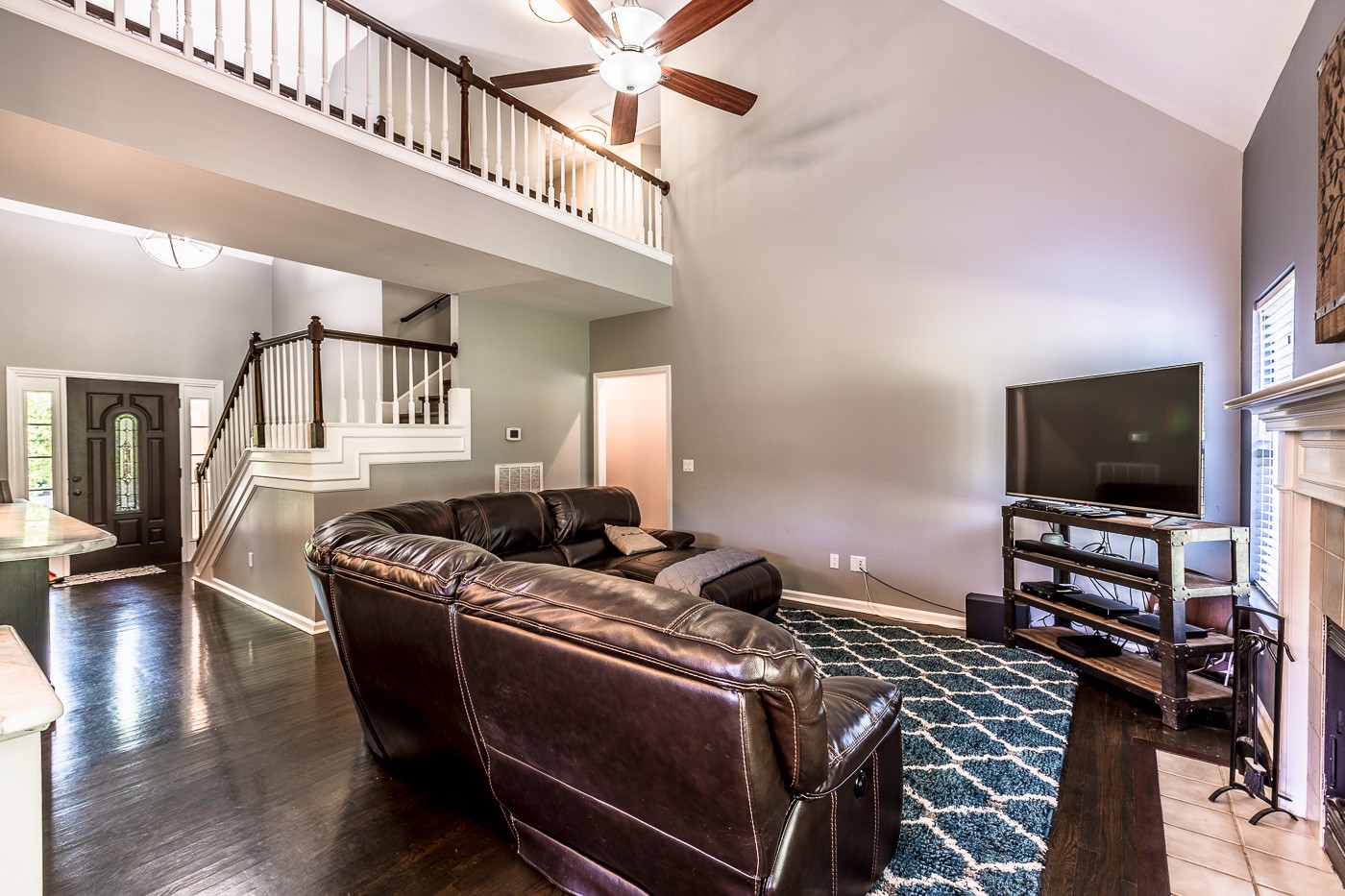 1838 O'Reilly Circle Spring Hill, TN 37174 - Photo 10 of 36 a living room with furniture and a flat screen tv