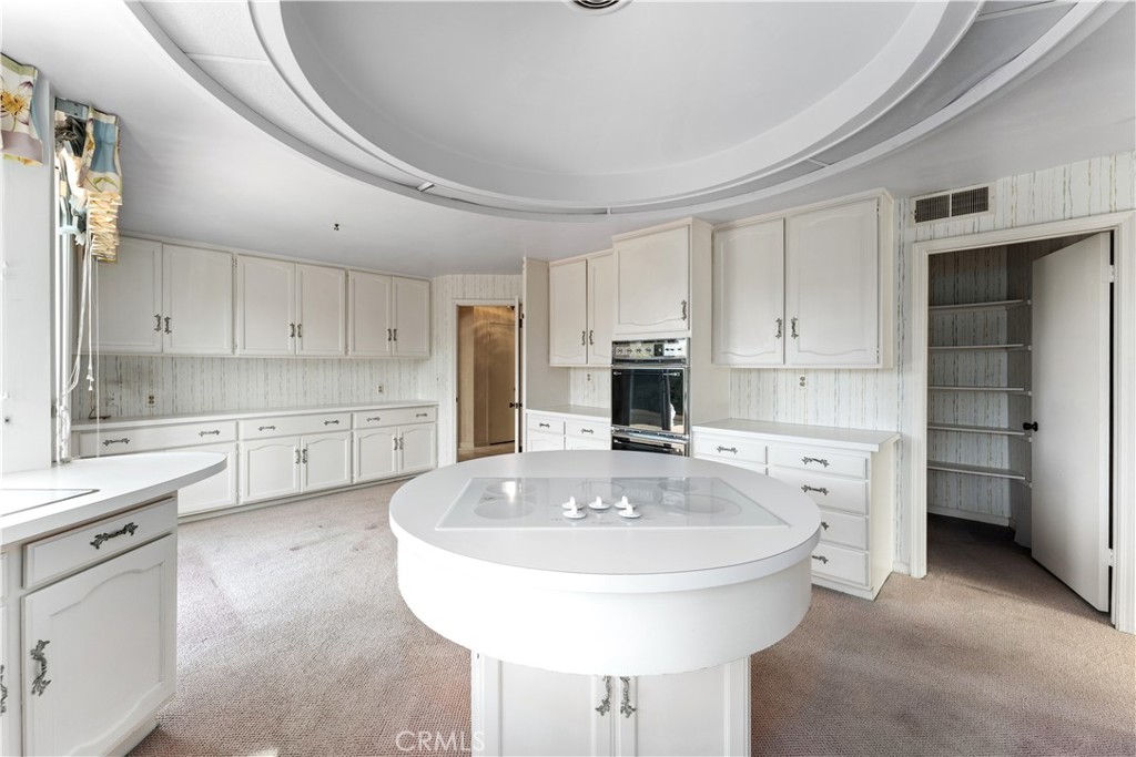 1 Rue Du Parc Newport Beach, CA 92660 - Photo 31 of 49 a kitchen with stainless steel appliances a sink a stove a refrigerator and white cabinets