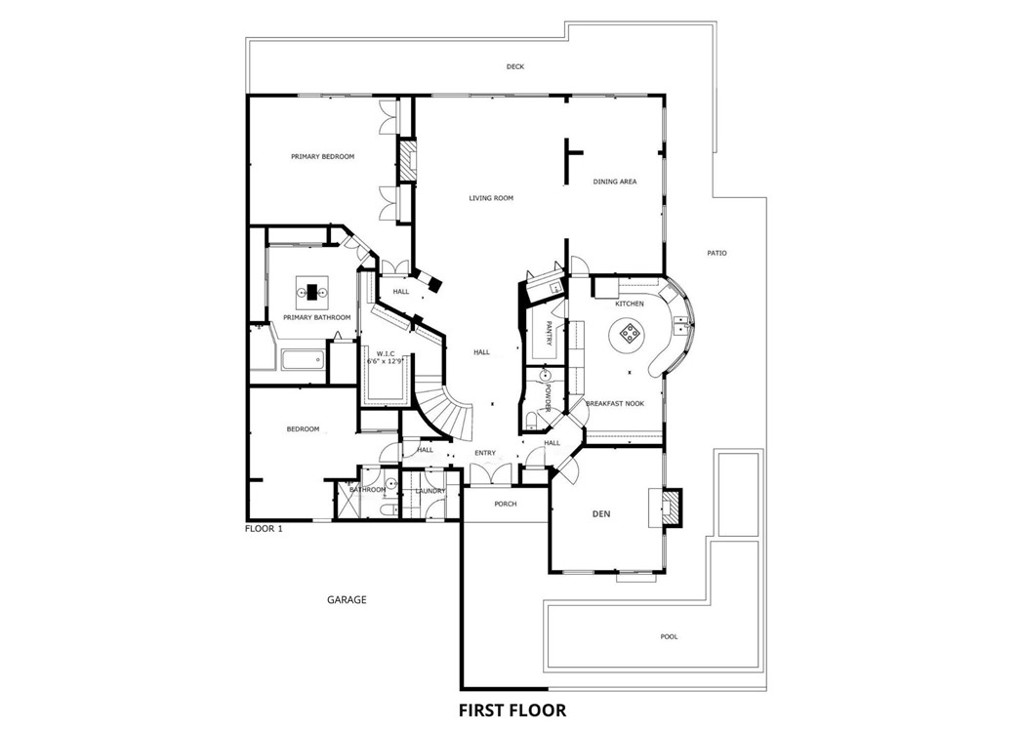 1 Rue Du Parc Newport Beach, CA 92660 - Photo 48 of 49 a picture of floor plan