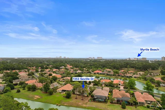 $970,000 | 7253 Seville Drive, Myrtle Beach, SC 29572