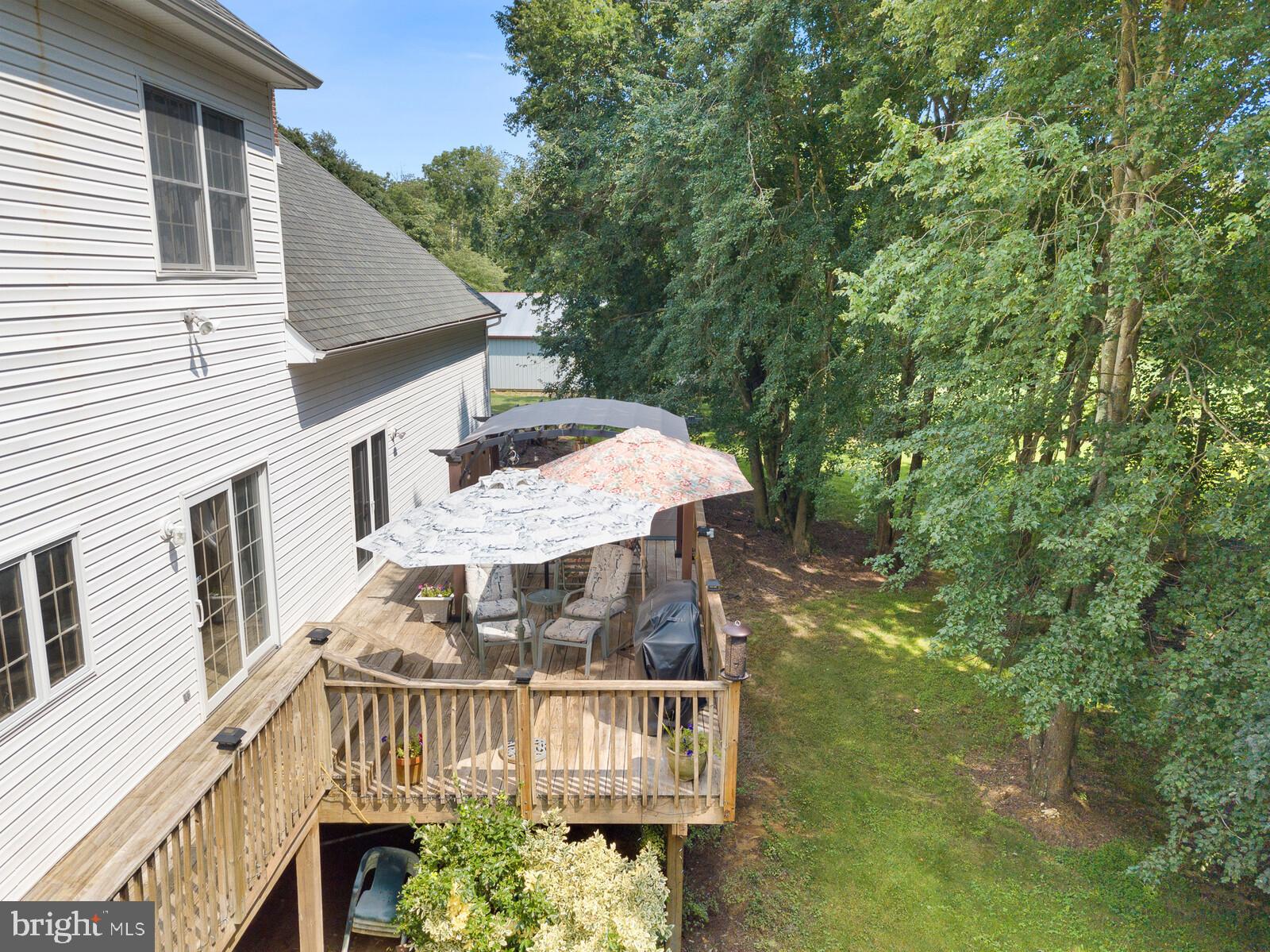 45 Oliphant's Mill Road Swedesboro, NJ 08085 - Photo 40 of 44 Aerial view of the deck