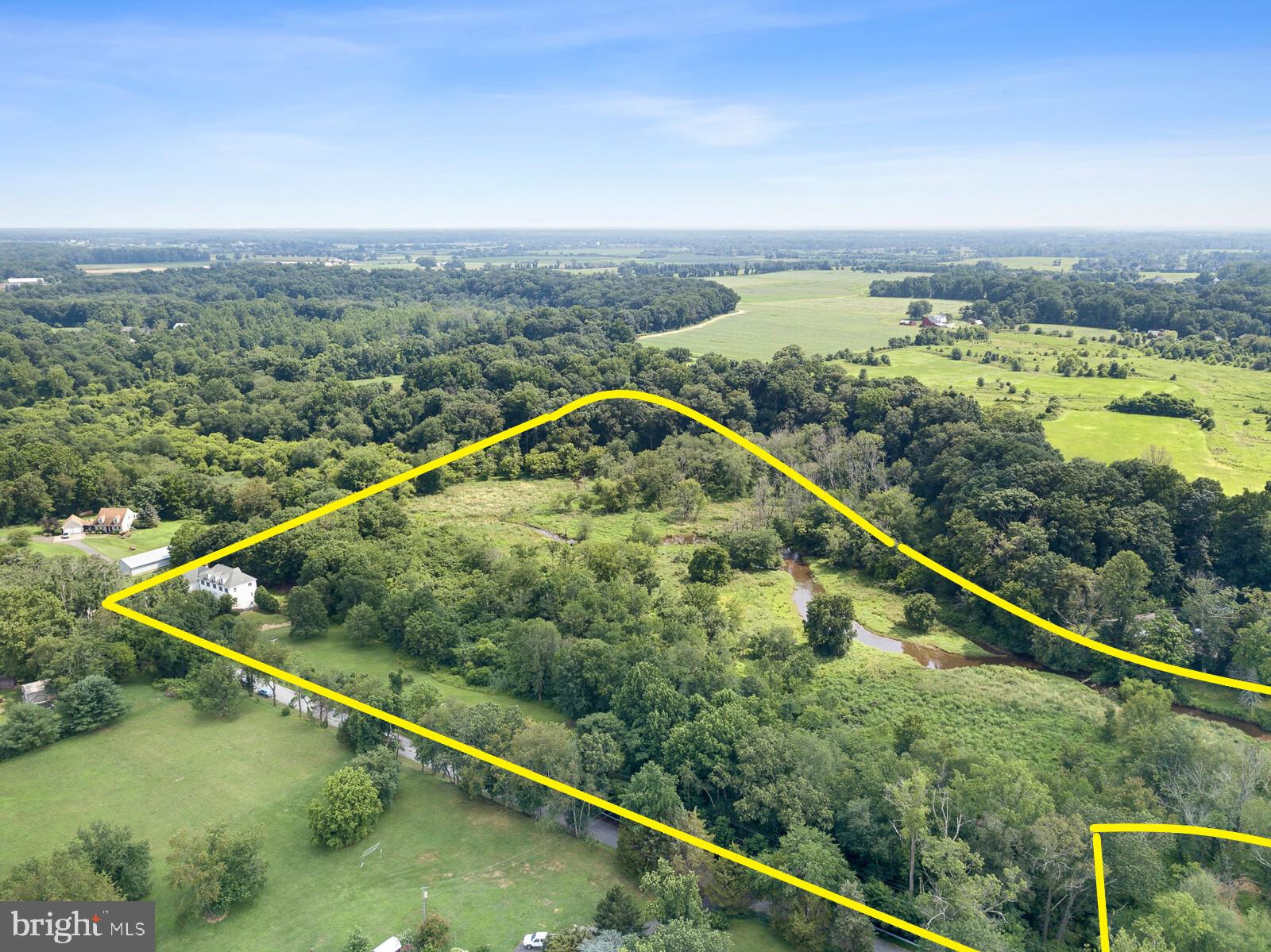 45 Oliphant's Mill Road Swedesboro, NJ 08085 - Photo 44 of 44 Aerial showing approximate property lines.