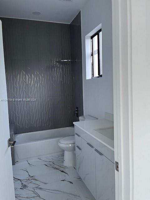 5455 Southwest 60th Court Miami, FL 33155 - Photo 24 of 68 a bathroom with a sink a toilet and shower