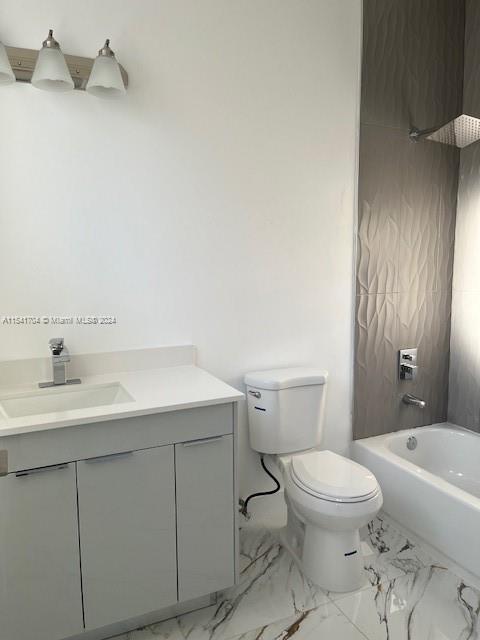 5455 Southwest 60th Court Miami, FL 33155 - Photo 28 of 68 a bathroom with a sink a toilet and shower