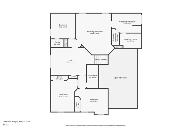 $2,155 | 20327 Wild Berry Drive, Katy, TX 77449