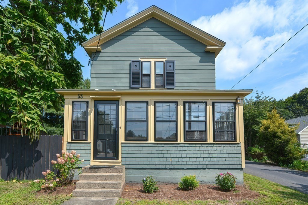 53 Frairy Street Medfield, MA 02052 - Photo 25 of 42 a front view of a house with a yard