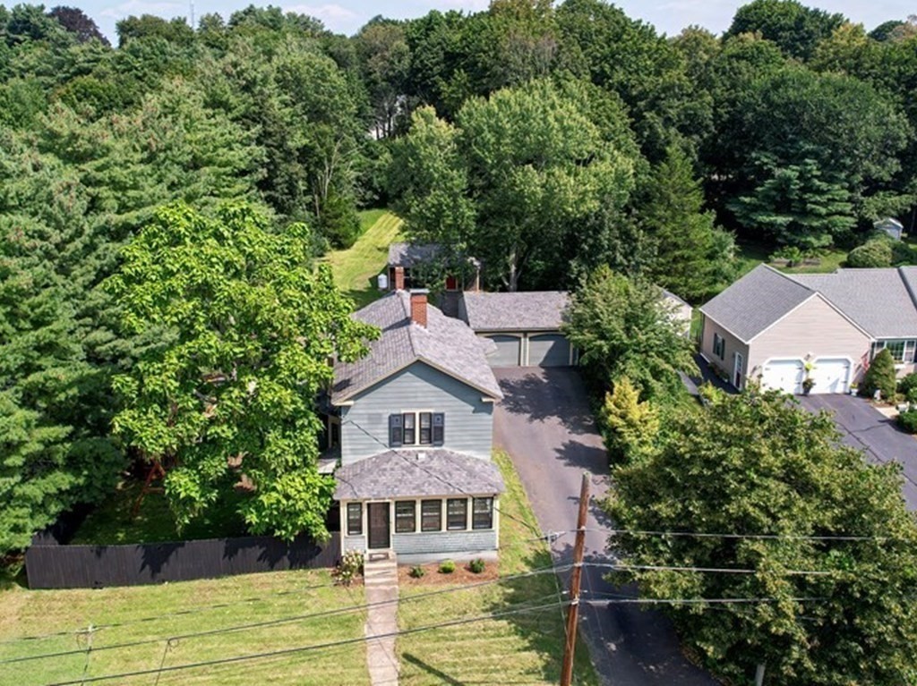 53 Frairy Street Medfield, MA 02052 - Photo 26 of 42 an aerial view of a house with a yard