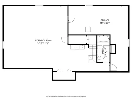 a picture of a floor plan