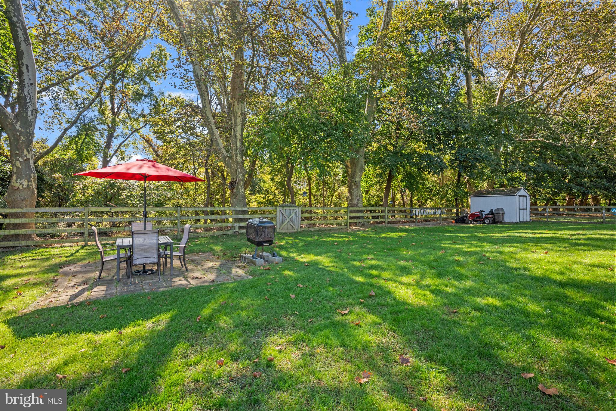 17 Highland Drive Yardley, PA 19067 - Photo 23 of 29 a garden view with a seating space