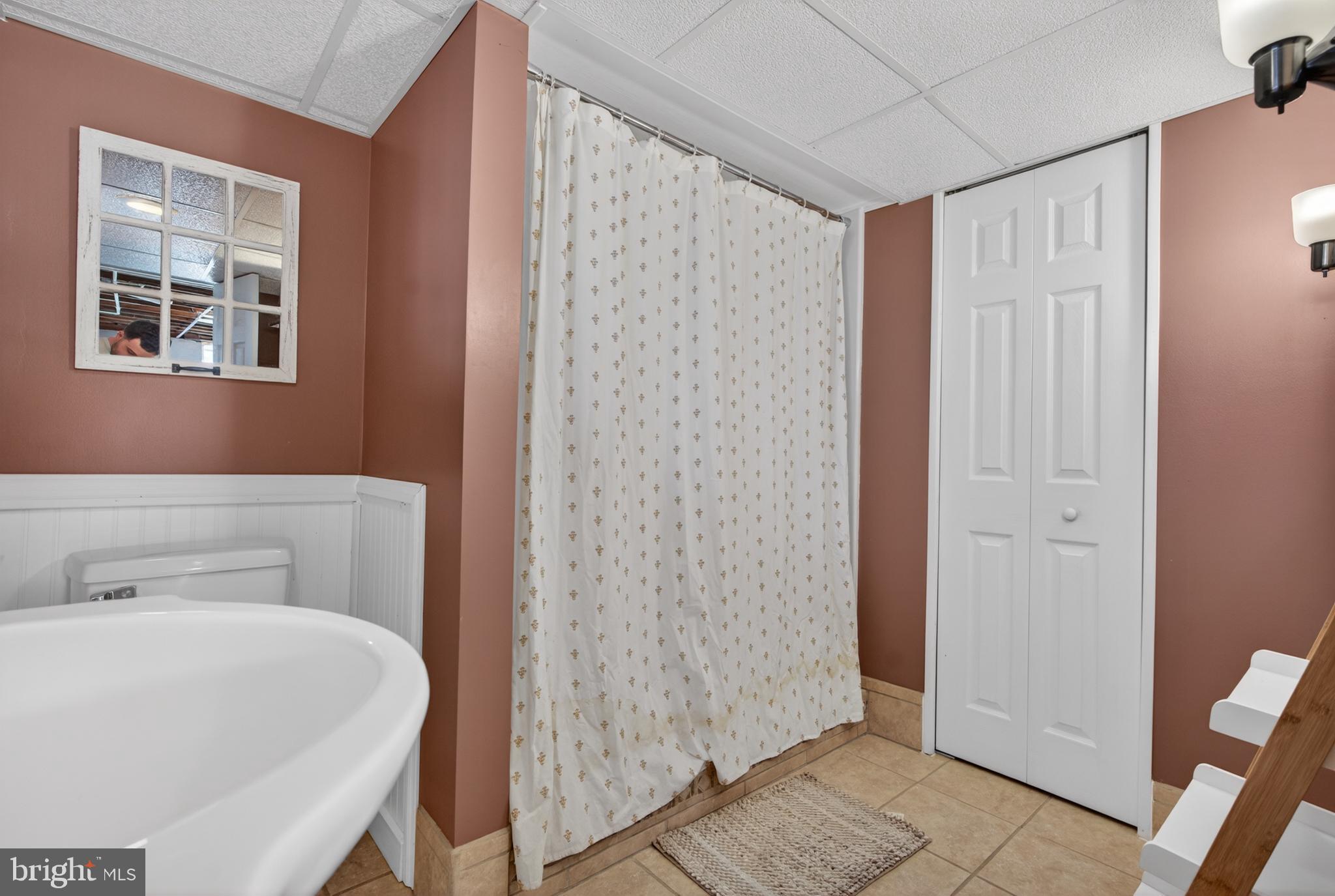 505 Monroe Street Riverside, NJ 08075 - Photo 26 of 35 a bathroom with a sink and shower